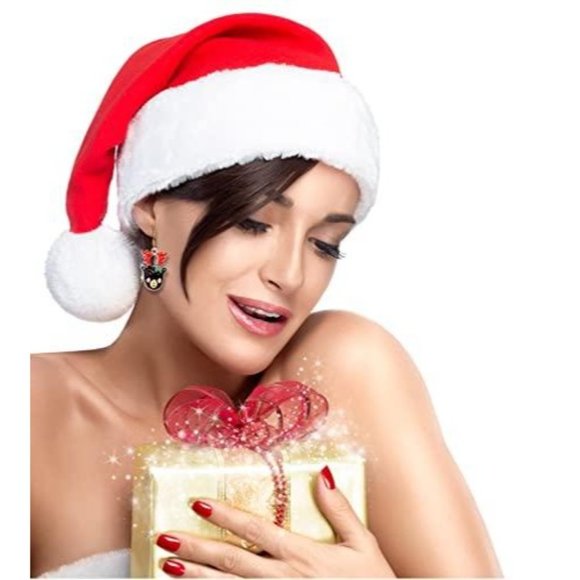 12 Pairs Christmas Earrings for Women Girls Kids - Picture 4 of 6